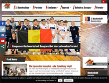 Tablet Screenshot of iserlohn-kangaroos.de